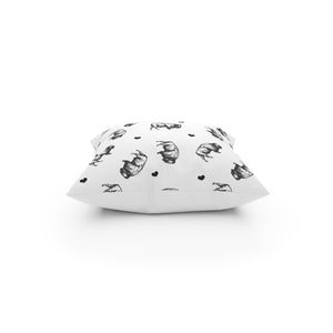 Buffalo Small Hearts Pillow