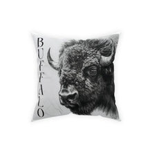 Load image into Gallery viewer, Buffalo Head in Black and White