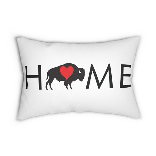 Buffalo Home on linen