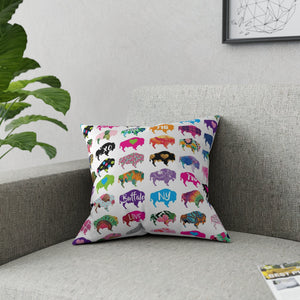 Mini pattern buffalo Love