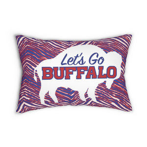 Let's Go - Buffalo Pillow
