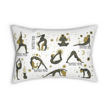 Load image into Gallery viewer, Buffalo Yoga Poses Pillow