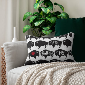 Buffalo Black Pillow