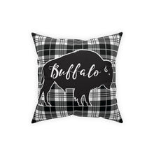 Load image into Gallery viewer, Buffalo Black Plaid Pilow