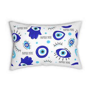 Buffalo Evil Eye Pillow