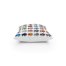 Load image into Gallery viewer, Mini Patterned Buffalo Pillow