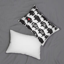 Load image into Gallery viewer, Buffalo Black Pillow